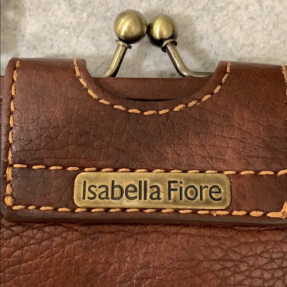 Isabella Fiore kisslock satchel purse - Picture 4 of 8